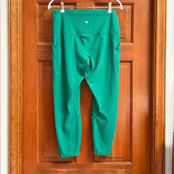 Lululemon Align HR Pant with Pockets 23" Cascade Green Size 12 💚 - Picture 7 of 8